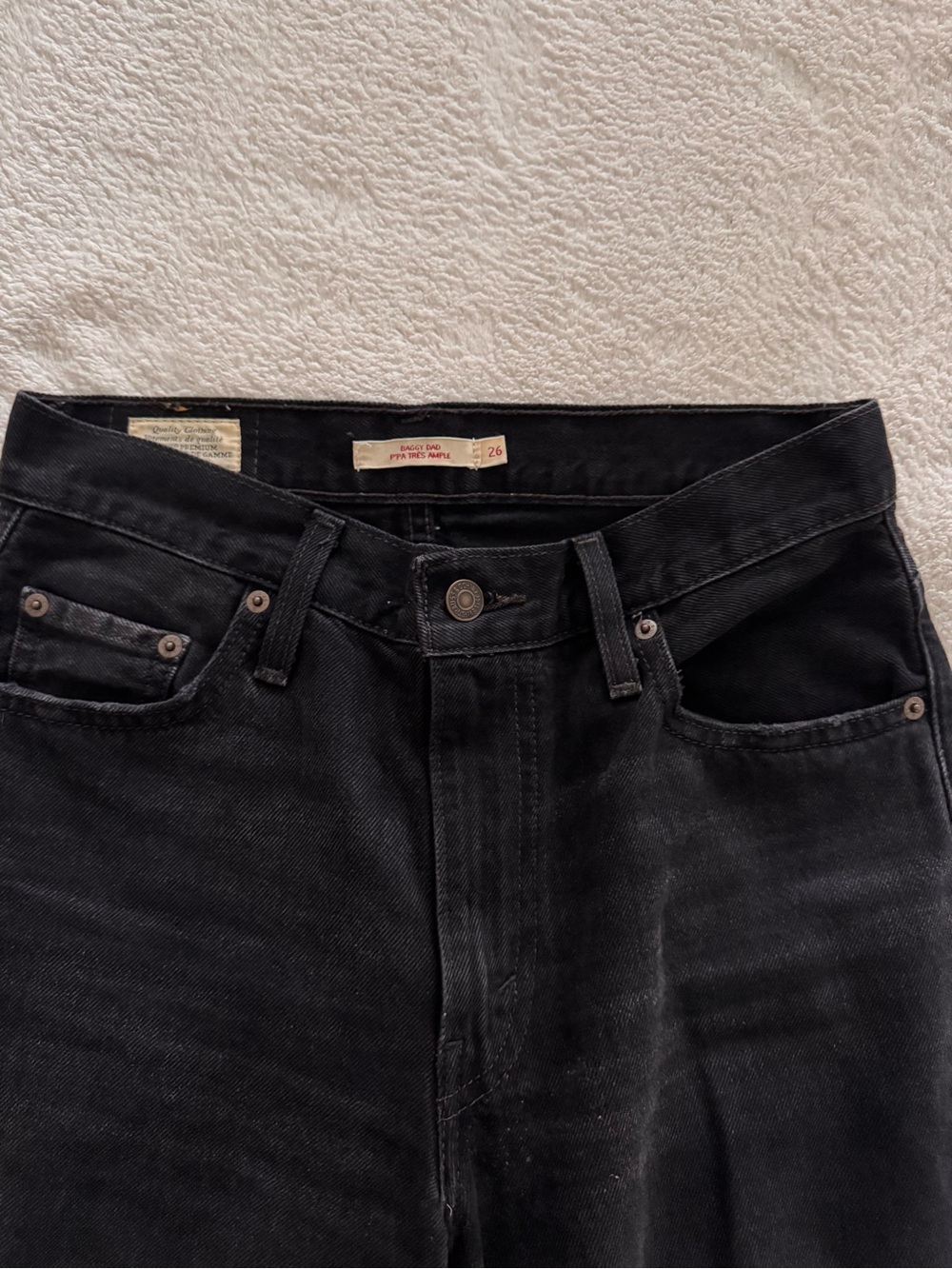Levi's Black Ripped Jeans - Picture 2 of 3